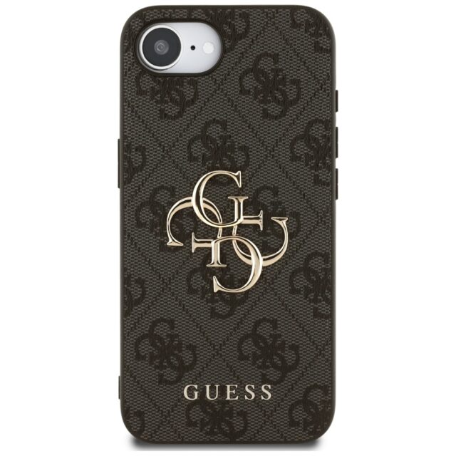 Case Guess 4G Big Logo for iPhone 16e black - imagine 3