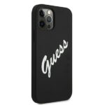 Guess GUHCP12LLSVSBW iPhone 12 Pro Max 6,7" black white hardcase Silicone Vintage - imagine 4