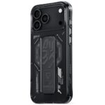 Skinarma Helio Case for iPhone 17 Pro Max Magnetic Charging + Grip Stand Graphite - imagine 2