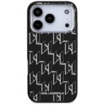 Karl Lagerfeld IML KL Monogram MagSafe Case for iPhone 17 Pro Black - imagine 3
