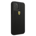 Ferrari FESPEHCP12LBK iPhone 12 Pro Max 6,7" black hardcase On Track Perforated - imagine 4