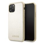 Guess GUHCN58IGLGO iPhone 11 Pro gold hard case Iridescent