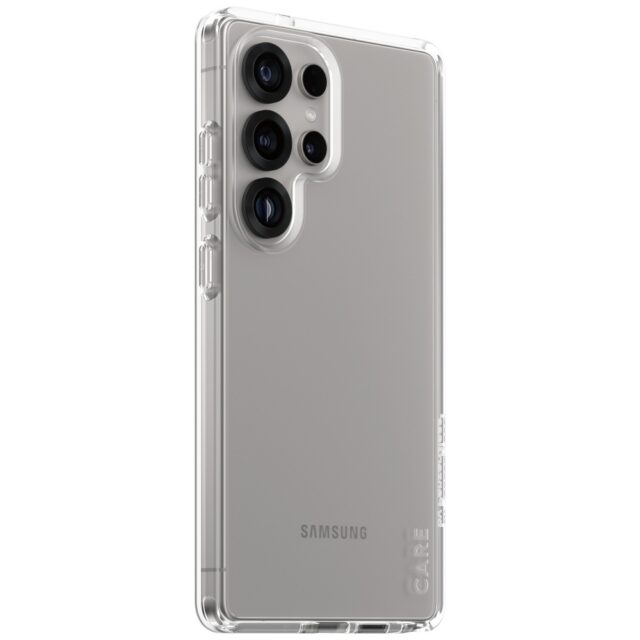 Etui CARE by PanzerGlass Flagship Urban  Combat do Samsung Galaxy S25 Ultra transparent - imagine 2