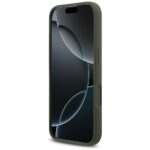 Case Guess Silicone Triangle Logo MagSafe for iPhone 17 khaki - imagine 5