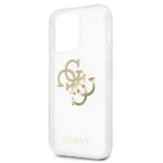 Guess GUHCP13XKS4GGO iPhone 13 Pro Max 6,7" Transparent hardcase 4G Gold Charms Collection - imagine 6