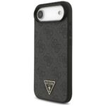 Case Guess 4G Strap Triangle Logo        MagSafe for iPhone Air black - imagine 3