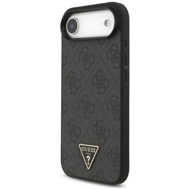 Case Guess 4G Strap Triangle Logo        MagSafe for iPhone Air black - imagine 3
