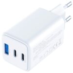 Wall charger 3MK Hyper GaN Charger 65W 1xUSB-A 2xUSB-C PD QC4+ white - imagine 6