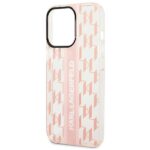 Karl Lagerfeld KLHCP14XHKLSPCP iPhone 14 Pro Max 6,7" hardcase pink Mono Vertical Stripe - imagine 6