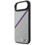 BMW M Tricolor Metal Logo MagSafe Case for iPhone Air Gray - imagine 6