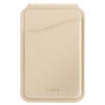 UNIQ Coehl Esme magnetic wallet with mirror and stand cream/cream