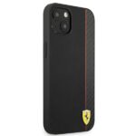 Ferrari FESAXHCP13SBK iPhone 13 mini 5,4" black hardcase On Track Carbon Stripe - imagine 4