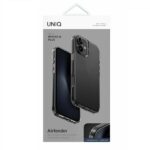 UNIQ Air Fender iPhone 16 Plus 6.7" case gray/smoked - imagine 4