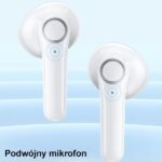 USAMS Bluetooth 5.1 TWS BU Series wireless earphones white BHUBU01 - imagine 9