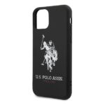 US Polo USHCN65SLHRBK iPhone 11 Pro Max black Silicone Collection - imagine 3