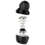 TWS Headphones Spigen SA2401 ANC PRO black - imagine 6