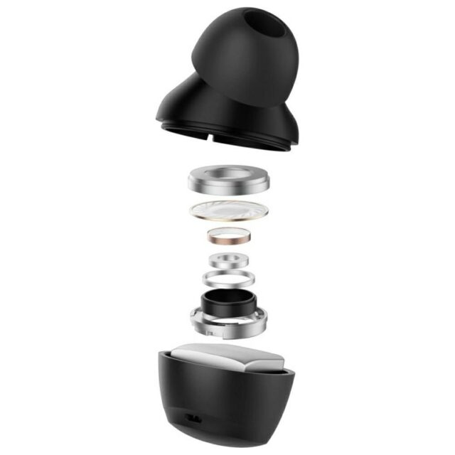 TWS Headphones Spigen SA2401 ANC PRO black - imagine 6