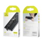 USAMS Adapter AU11 2-in-1 USB-C to 3.5mm + USB-C + Ring Holder black SJ359TC01 (US-SJ359) - imagine 2