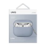 UNIQ Lino Case AirPods Pro 2 gen Silicone arctic blue - imagine 5