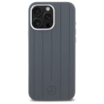 Mercedes MEHMP16X23SUVSA iPhone 16 Pro Max 6.9" grey hardcase Silicone Vertical Tonal Stripes - imagine 3
