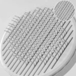 Self-Cleaning Pet Brush for Dogs and Cats Extralink Pets, Ergonomic Comb pet-818 - imagine 2