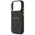 Case Guess 4G PU Classic Logo MagSafe for iPhone 17 Pro black - imagine 6