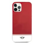 Mini MIHCP12MPCUBIRE iPhone 12/12 Pro6,1" red hard case Stripe Collection - imagine 3