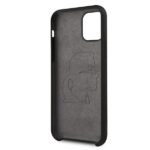 Karl Lagerfeld KLHCN58SLFKBK iPhone 11 Pro hardcase black Silicone Iconic - imagine 4