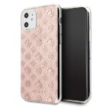 Guess GUHCN61TPERG iPhone 11 6,1" / Xr pink hard case 4G Peony Glitter