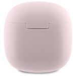 Guess Bluetooth headphones GUTWSJ14ESGP TWS + docking station pink Printed Classic Logo - imagine 3