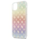 Guess GUHCN65PEOML iPhone 11 Pro Max multicolor hard case Iridescent 4G Peony - imagine 3