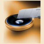 Camera lens protection 3MK HARDY Lens Protection Pro for Apple iPhone 17 Pro / 17 Pro Max orange - imagine 6