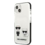 Karl Lagerfeld KLHCP13MTPEKCW iPhone 13/ 14 / 15 6,1" hardcase white Karl&Choupette - imagine 2