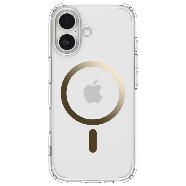 Spigen Ultra Hybrid Mag MagSafe case for iPhone 17 gold - imagine 2