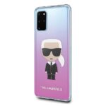 Karl Lagerfeld KLHCS67TRDFKPI S20+ G985 pink Karl Ikonik - imagine 2