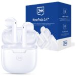 Słuchawki TWS 3MK Movepods Bluetooth 5.4  biały
