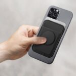 UNIQ Flixa Magnetic Card Wallet with Stand Jet Black MagSafe - imagine 6