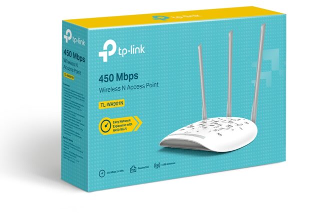 TP-Link TL-WA901N | Access point | N450, 1x RJ45 100Mb/s, Passive PoE - imagine 3
