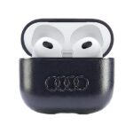Audi Leather Big Logo AirPods 3 cover black AU-AP3-GT/D3-BK - imagine 4