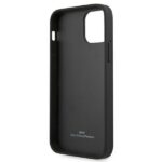 BMW BMHCP12SRSPPK iPhone 12 mini 5,4" black hardcase Leather Curve Perforate - imagine 7
