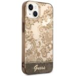 Guess GUHCP14MHGPLHC iPhone 14 Plus / 15 Plus 6.7" ochre hardcase Porcelain Collection - imagine 4