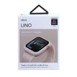 UNIQ Lino Case Apple Watch Series 4/5/6/SE/SE3 44mm. blush pink - imagine 4