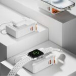 Hybrid charger 4smarts 6-in-1 USB-C/USB-A PD 22.5W with 10,000 mAh power bank, Qi wireless charging, - imagine 10