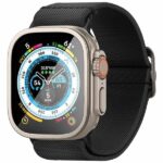 Spigen ALM Glas.Tr Slim Pro Apple Watch Ultra (49mm) Titanium AGL06161 - imagine 2