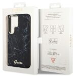 Guess GUHCS23LPCUMAK S23 Ultra S918 black hardcase Marble - imagine 8