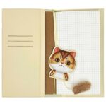 Nimmy 2in1 Set notebook + pen     khaki Big Eyed Pet 2.0 Cat - imagine 4
