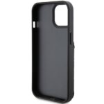 Karl Lagerfeld KLHCP15SSAKKNSCK iPhone 15 / 14 / 13 6.1" black hardcase Saffiano Cardslots and - imagine 7