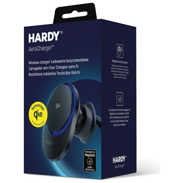 3MK Hardy AeroCharger Wireless Charger 15W MPP Qi2 Black - imagine 6