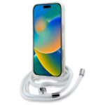 Karl Lagerfeld KLHMP16SHCCHNT iPhone 16 6.1" hardcase transparent IML Choupette Head & Cord Magsafe - imagine 4