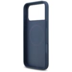 Guess Leather 4G Triangle Strass MagSafe case for iPhone 17 Pro Max blue - imagine 7